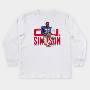 O.J. Simpson Kids Long Sleeve T-Shirt